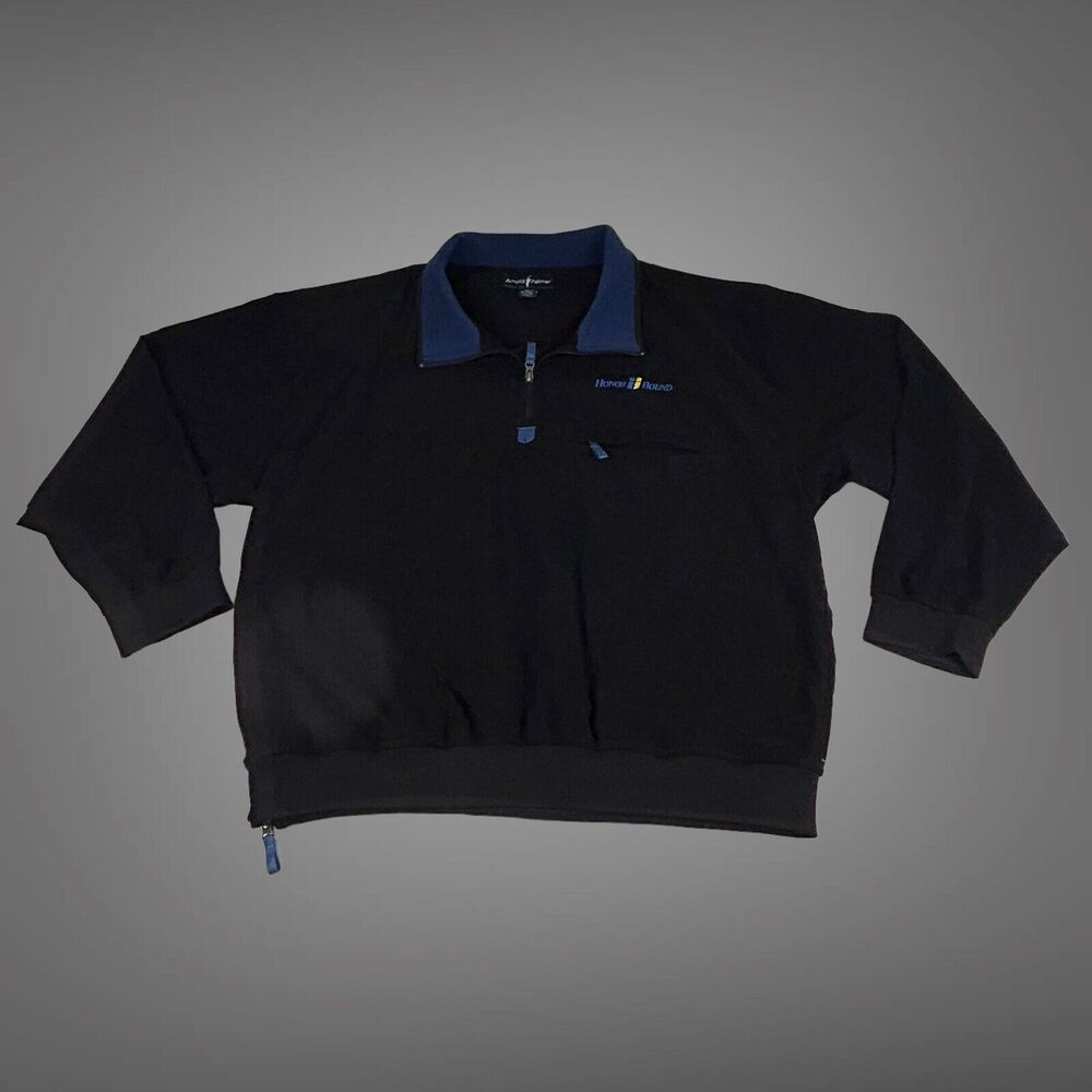 Arnold Palmer Honor Bound Men’s 2XL Black Pull Over Performance Jacket
